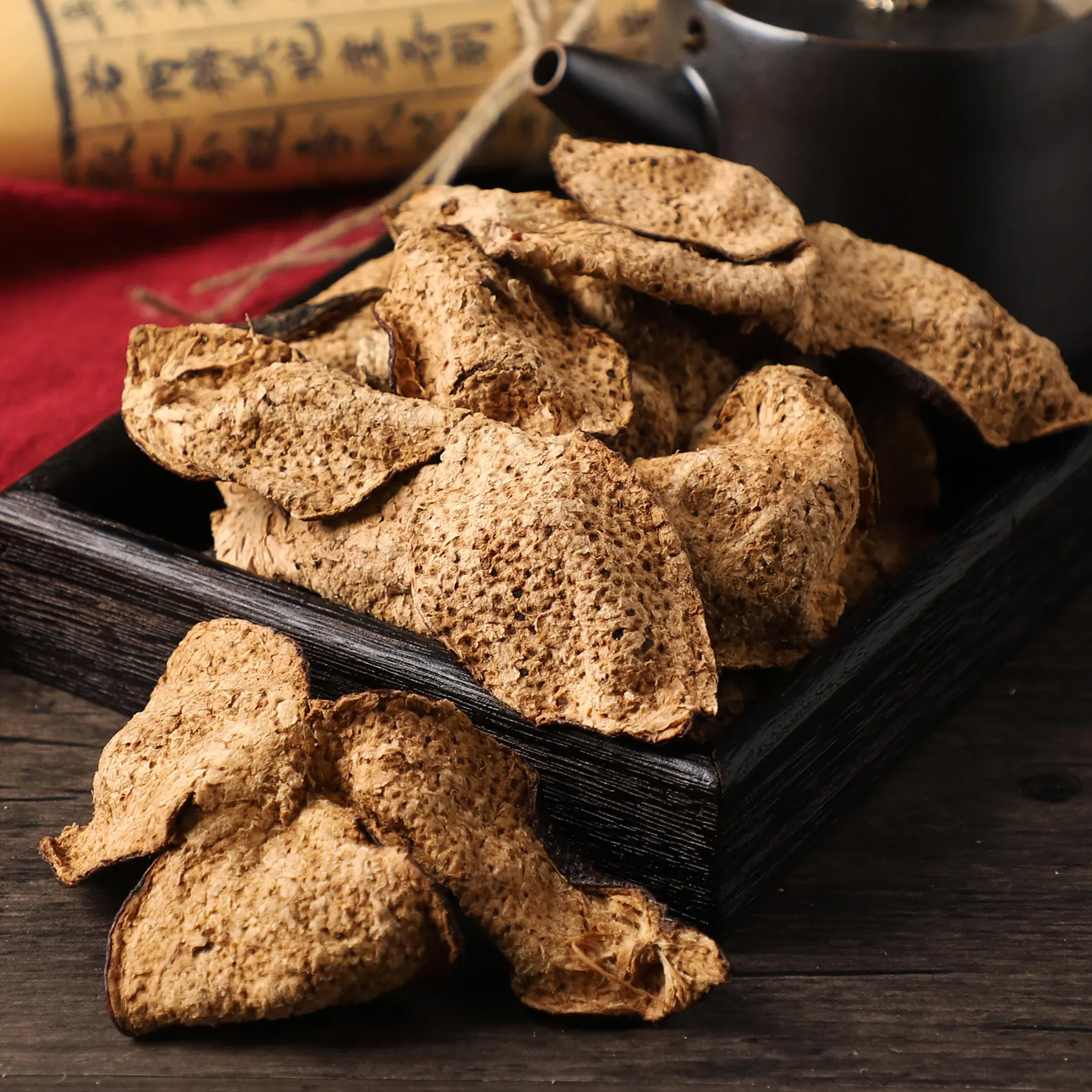 （（龍须皮）【杰选陈皮】红皮 礼盒装 250g 拍一发二