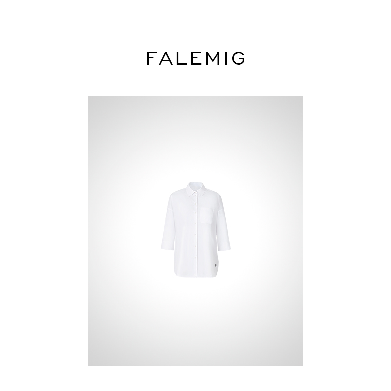 FALEMIG翻领中袖衬衣FMM2410070399