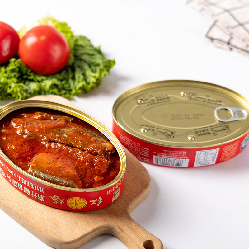 红塔专享 精装沙丁鱼鲭鱼组合罐头397g×5罐 即速食早餐方便储备