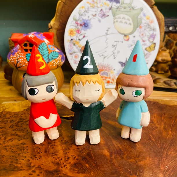 123小女孩104摆件