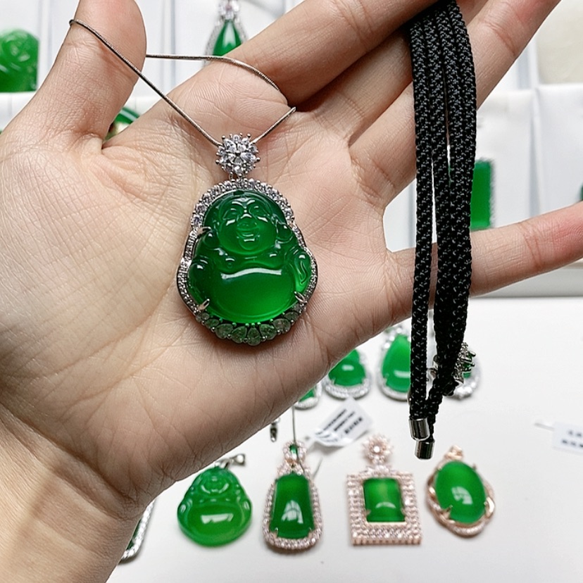 【闪购商品】玛瑙/玉髓吊坠未镶嵌