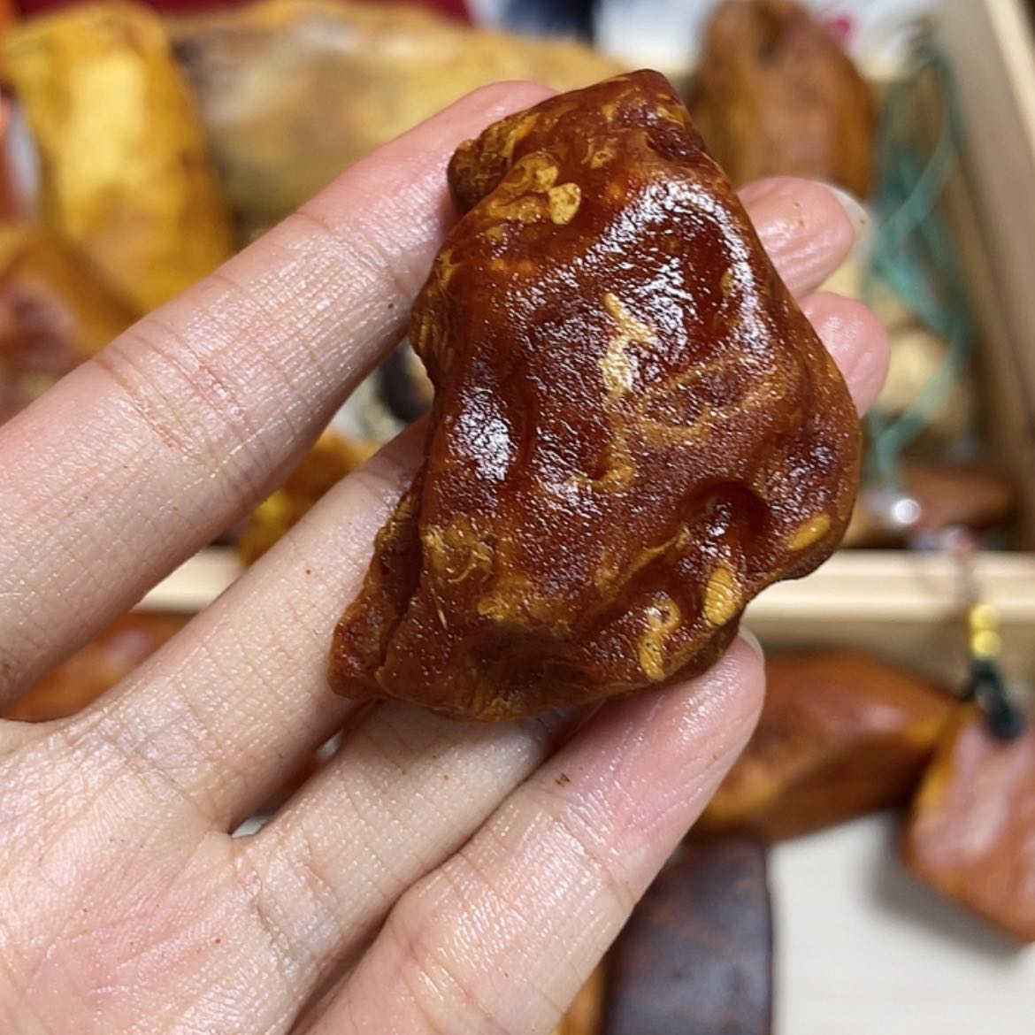 【闪购商品】琥珀珠宝奇石未镶嵌嘟***0