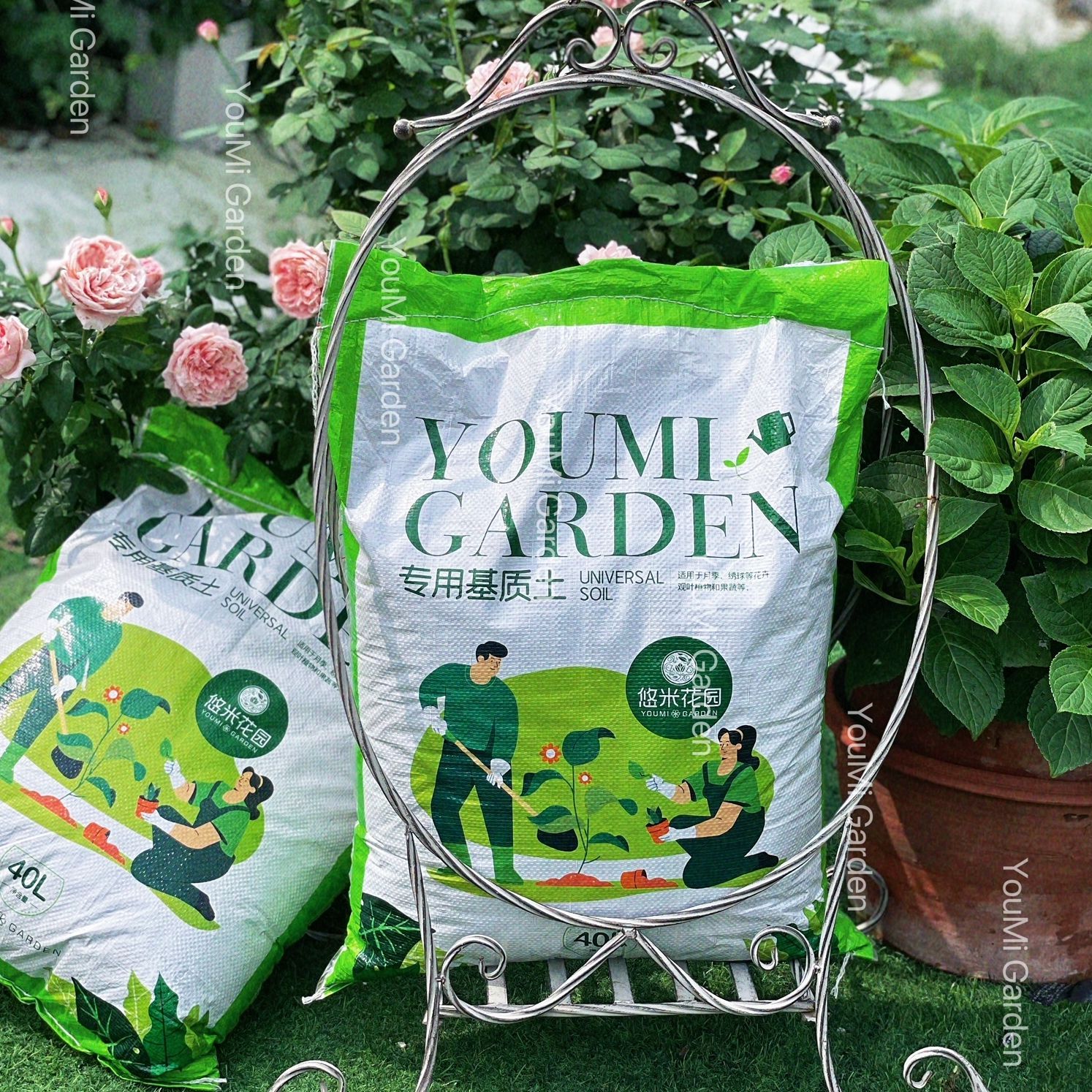 悠米花园【营养土】通用型月季绣球绿植花卉种植用配方土泥炭疏松