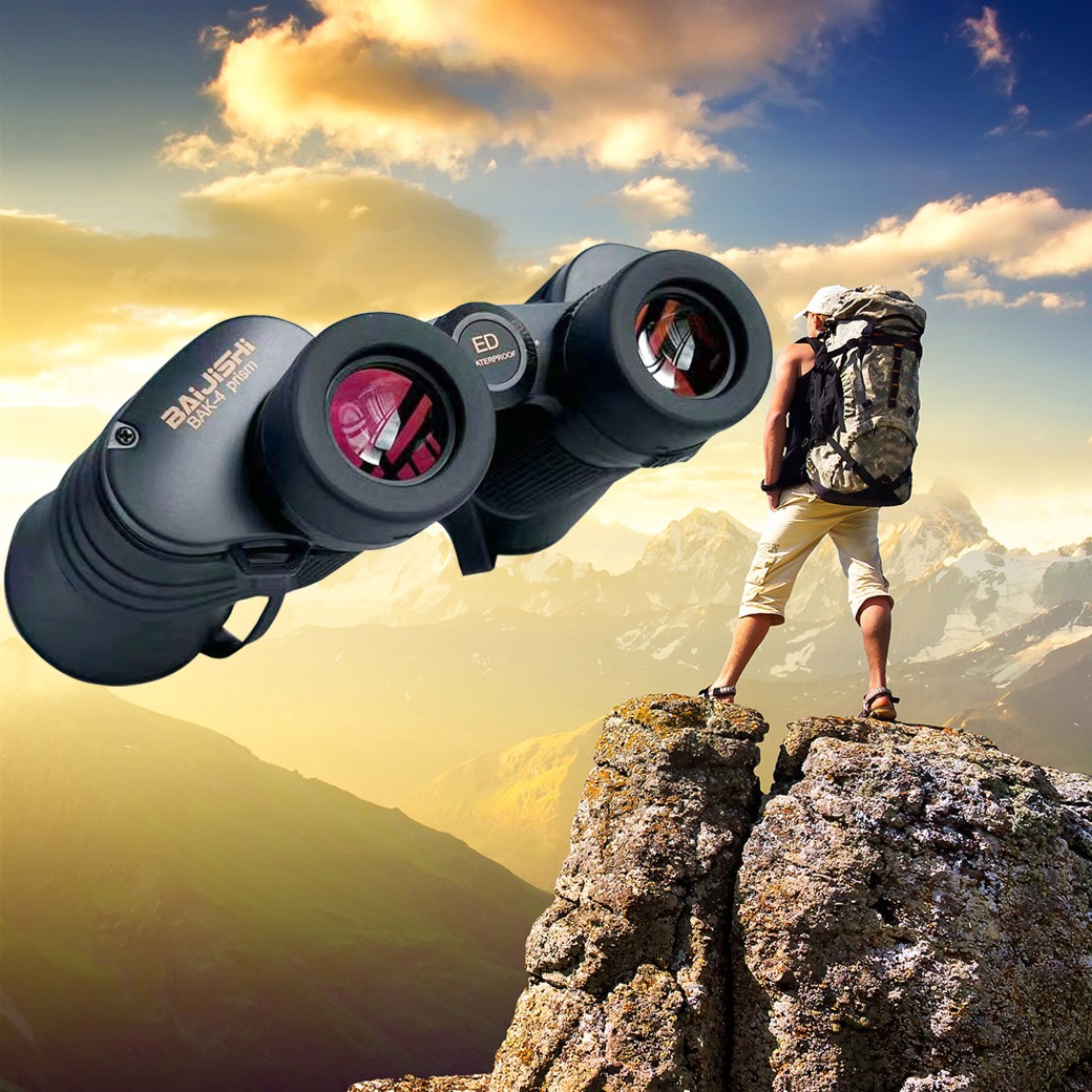 新款佰吉视12x50ED高清高倍低色散成人户外寻蜂观鸟全金属望远镜