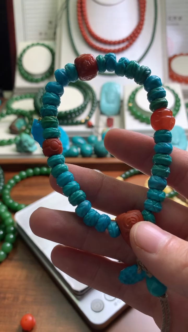 【闪购商品】南红玛瑙配饰未镶嵌手串