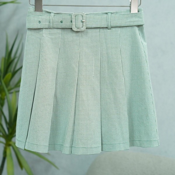 同伊系列   WZ1252   女装简约时尚夏季半身裙绿色B203106