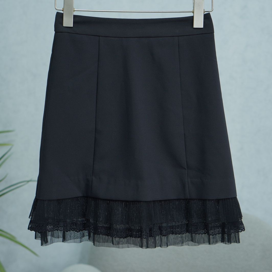 同伊系列   WZ1208   女装简约时尚夏季半身裙黑色B91115