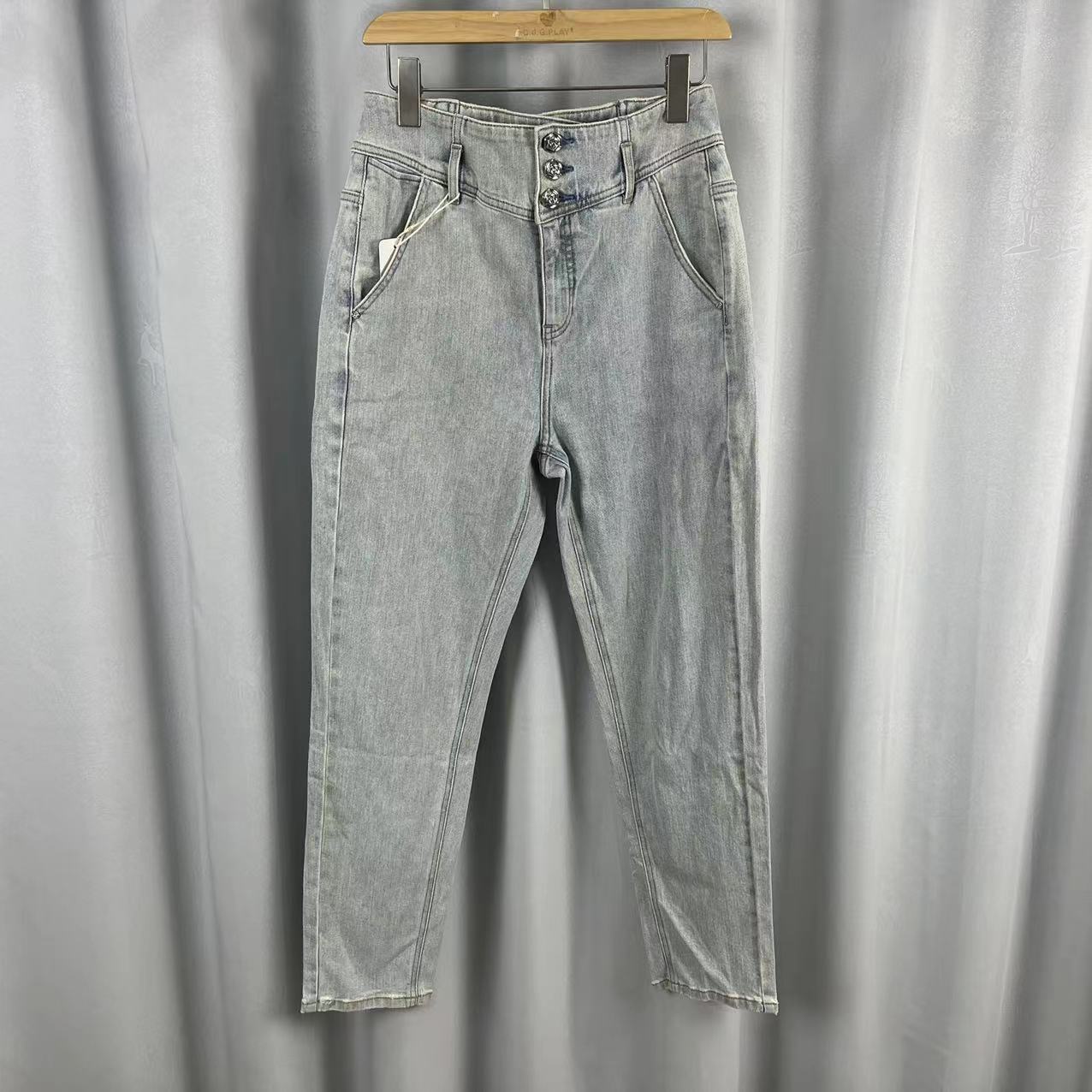 O系列  Z1271-1   女装简约时尚牛仔裤牛仔兰