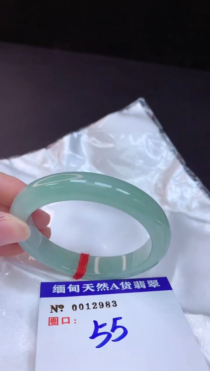 【闪购商品】翡翠手镯未镶嵌55+