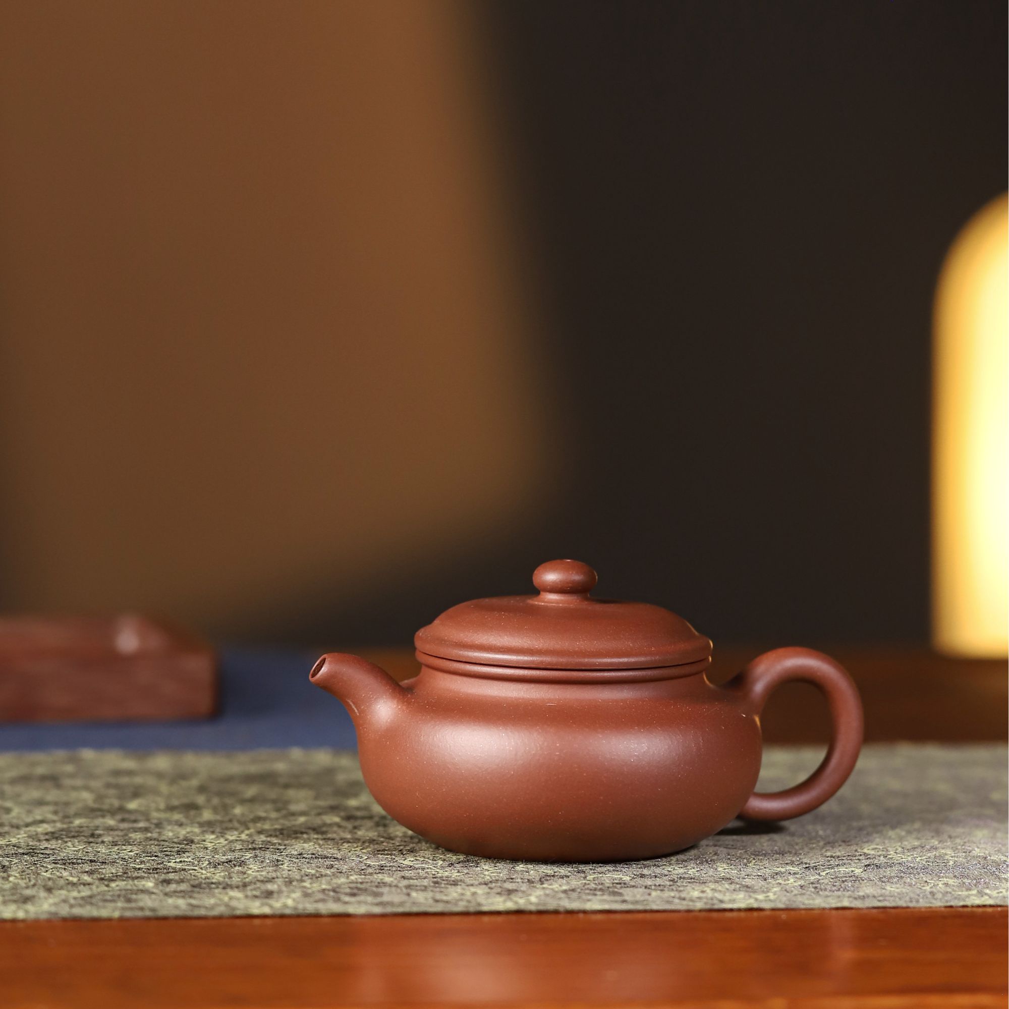 蒋雪老师作品全手工底槽清仿古40目纯手工莲子壶仿古壶紫砂壶茶具