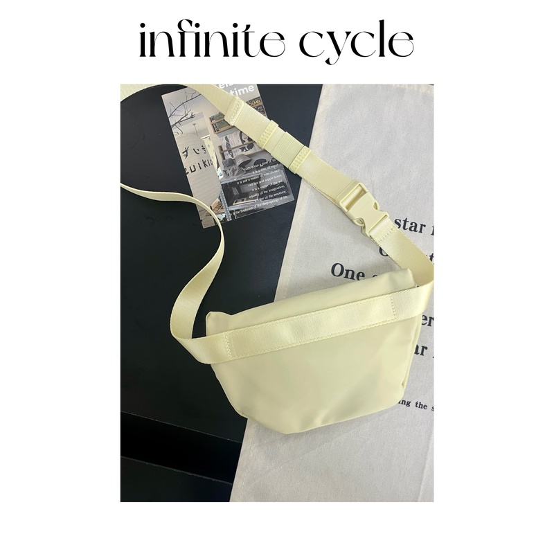 【899】infinite cycle休闲运动防水单肩斜挎包