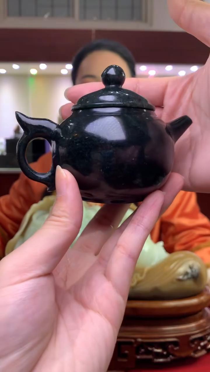 【闪购商品】和田玉茶壶未镶嵌茶壶，多样性发货