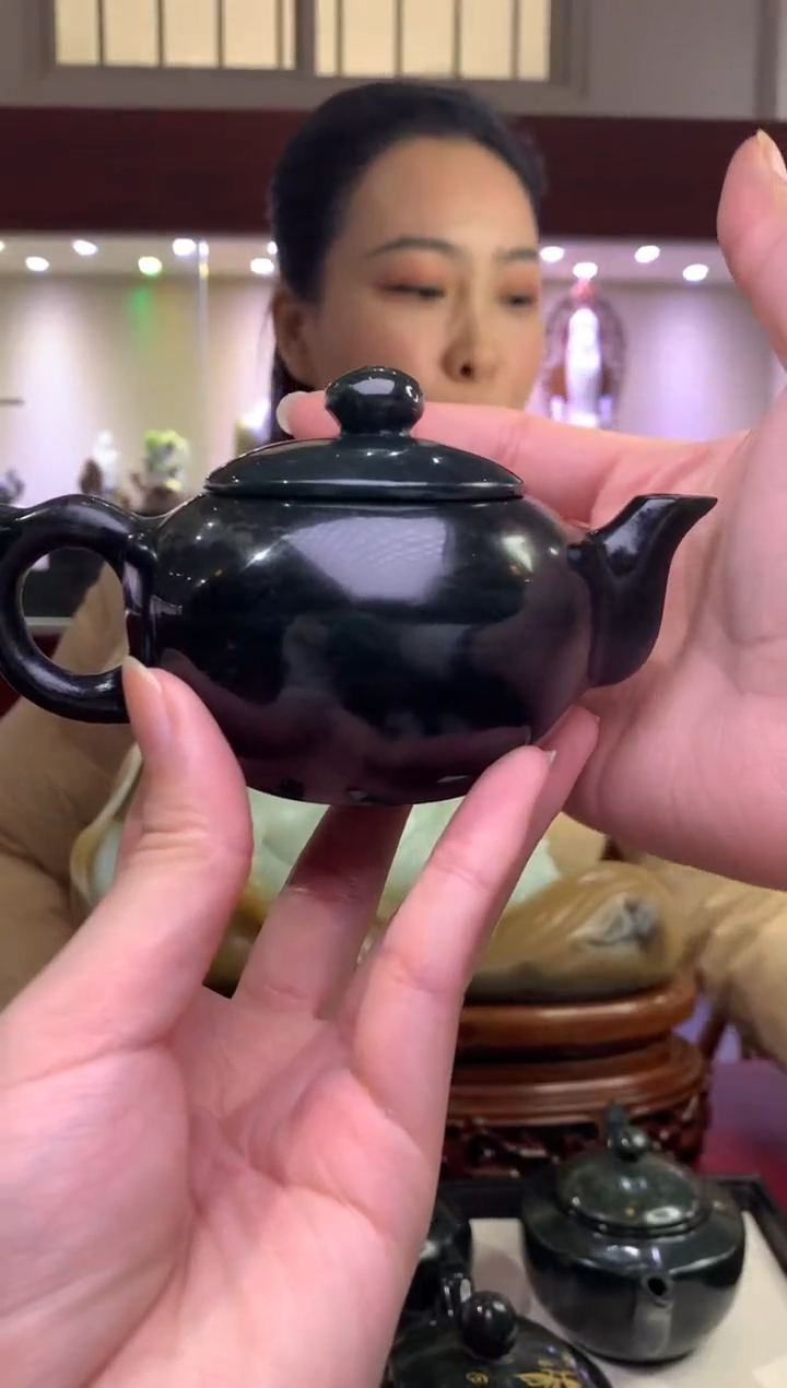 【闪购商品】和田玉茶壶未镶嵌茶壶1，多样性发货