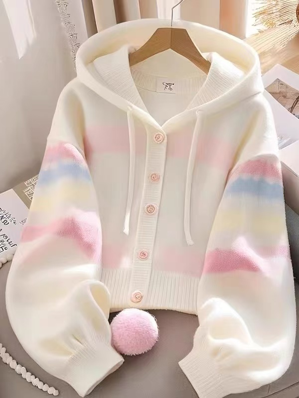 （清妍301-350）清妍服饰高货直播过款下单秋冬慵懒风毛衣开衫套头