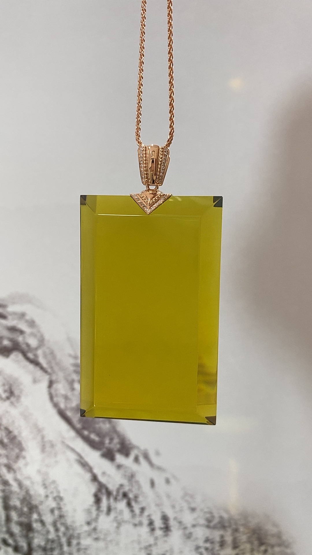 天然缅甸精品绿茶无事牌18K金镶嵌