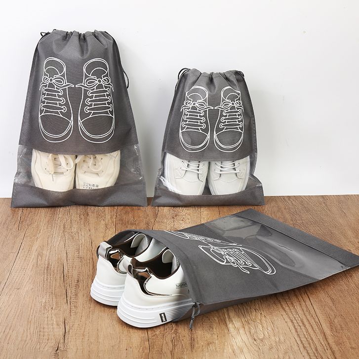 鞋袋装鞋子收纳袋旅行神器鞋包防尘袋透明旅游鞋套小白鞋专用鞋罩