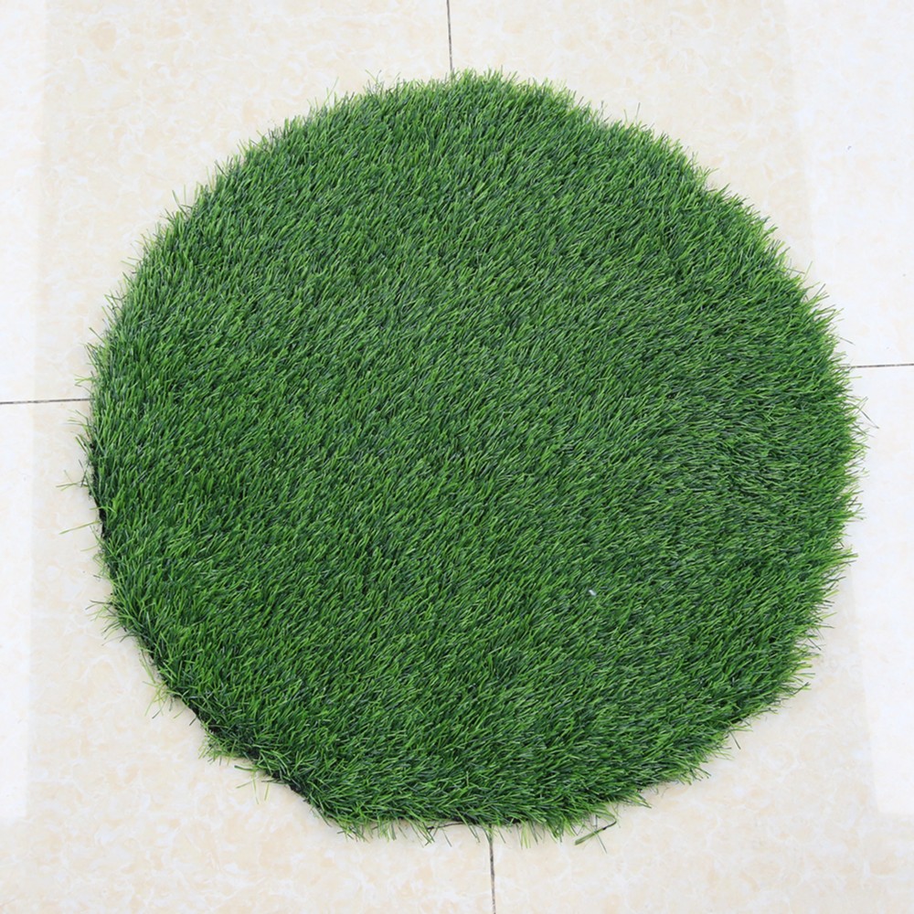 70厘米直径圆形草坪井盖垫子人造草坪覆盖垫0.7米圆形假草皮井盖