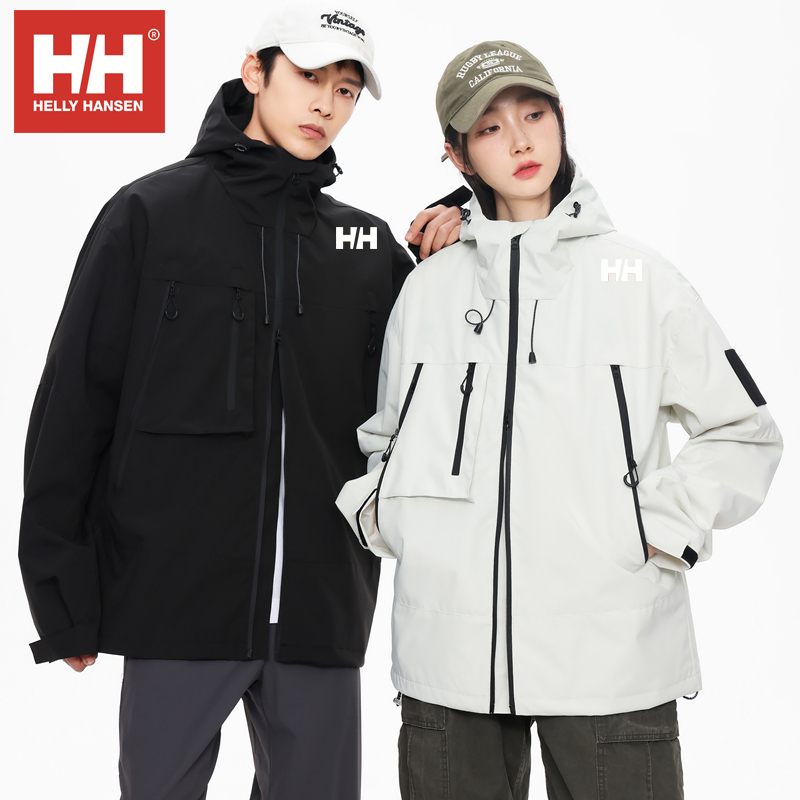 HELLY HANSEN/HH海丽汉森男秋冬防泼水防风保暖软壳冲锋衣夹克