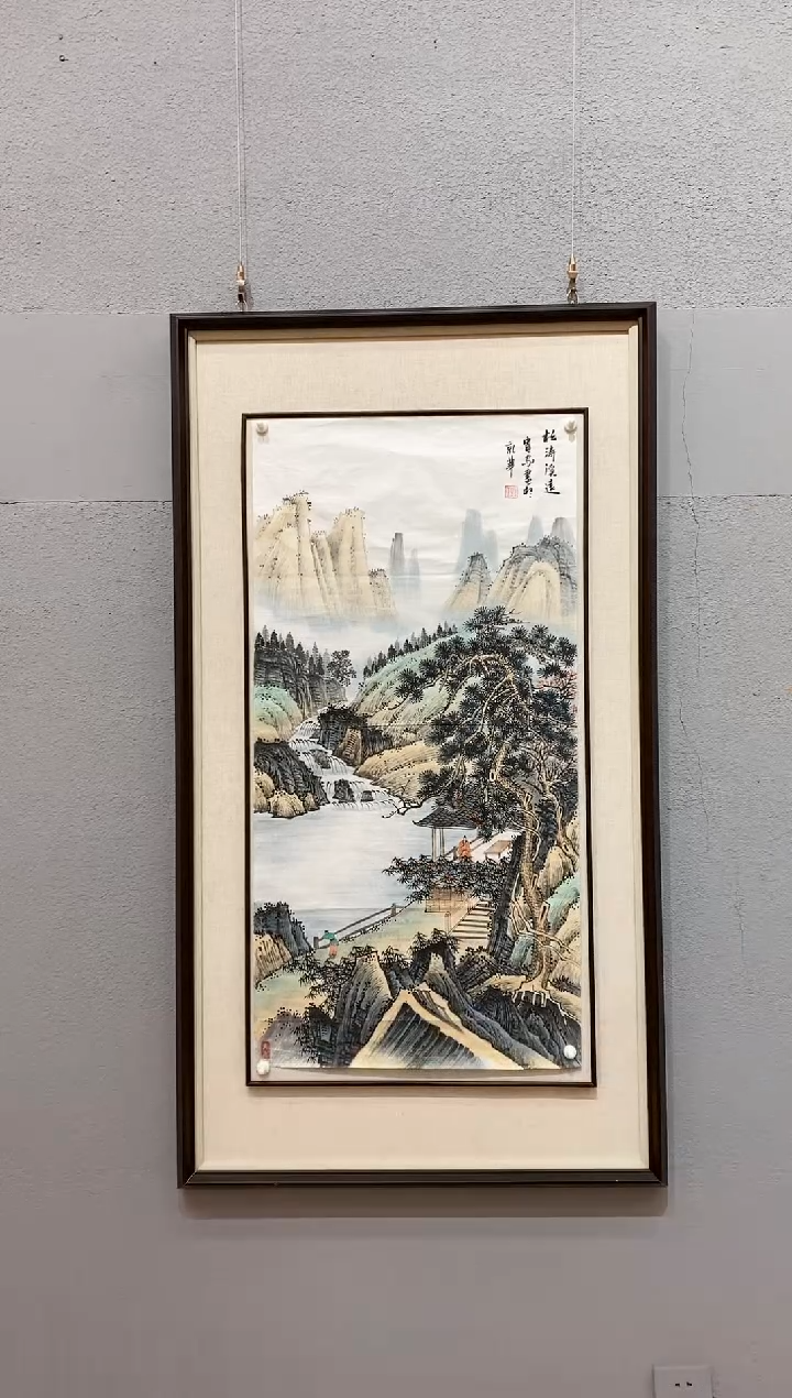 【闪购商品】绘画荆贵家-三尺山水1