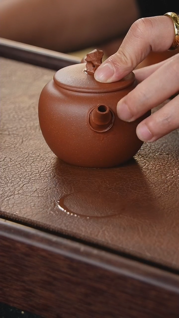 【闪购商品】紫砂茶壶高竹石