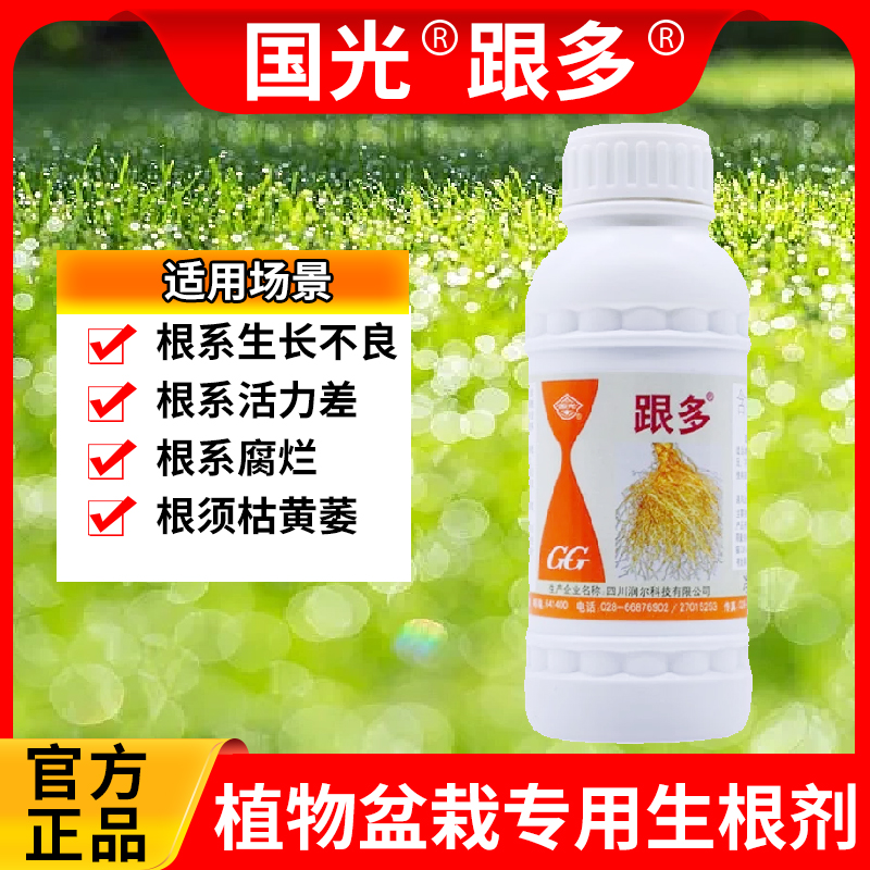 国光跟多植物花卉蔬菜果树氨基酸水园艺肥移栽扦插生根壮苗叶面肥