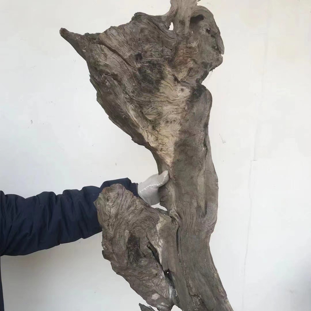 雷击黒骨摆件，意境山水，大小适中，适合家庭办公摆放