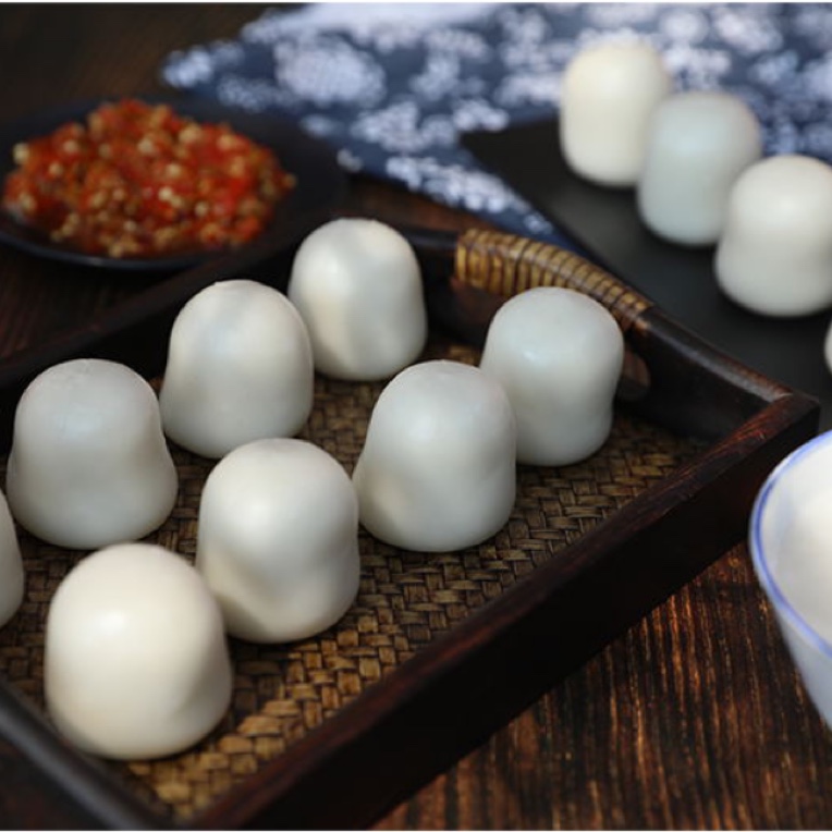 六道云庐鲜肉笋丝雪菜米粿700g（10个）*2袋桐庐米包子米果桐庐米粿