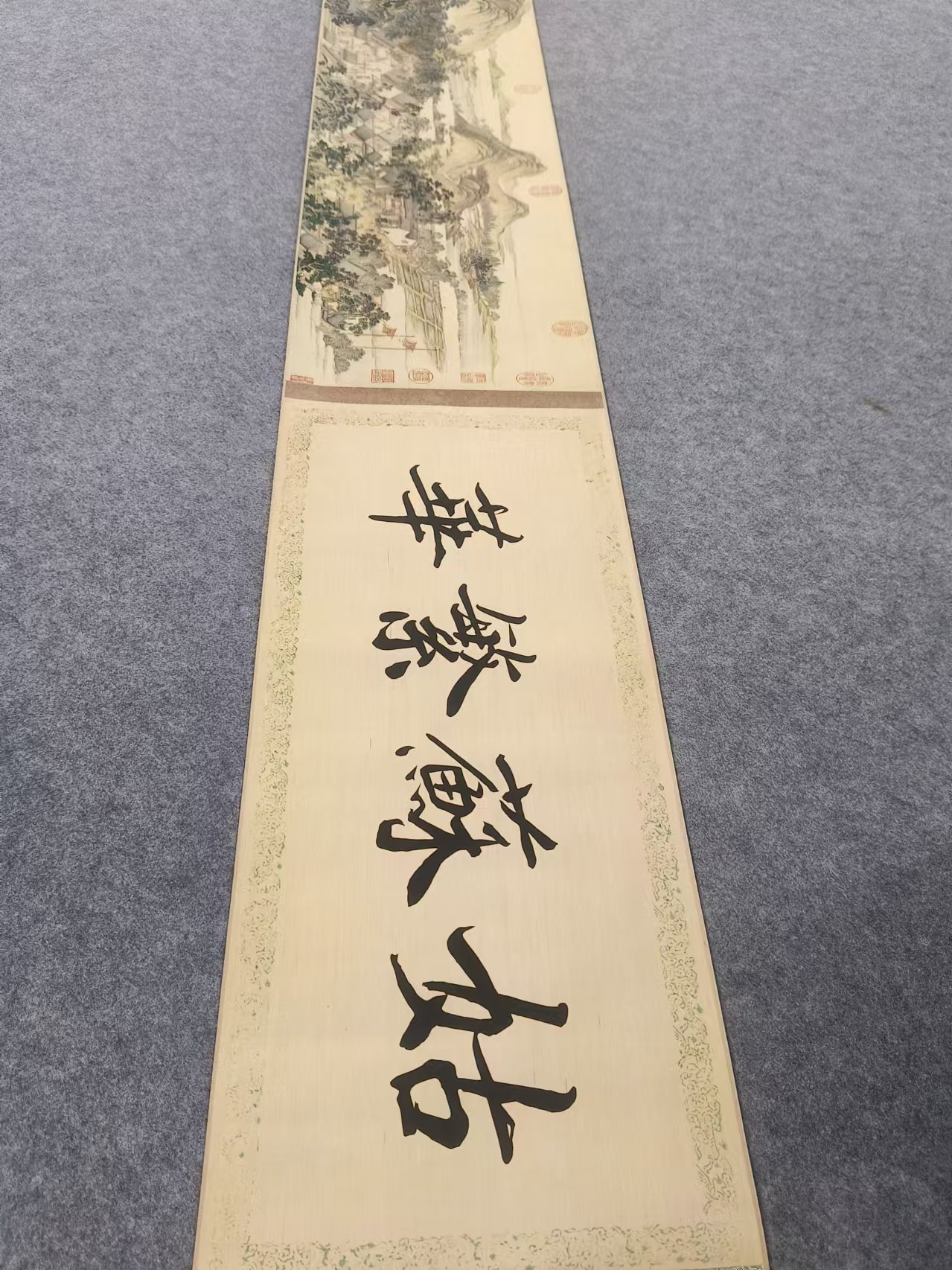 千古书画院 精品 14米长卷 《姑苏繁华》【精品】仿古印刷装饰品挂画2