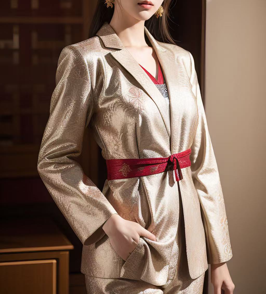 桑蚕丝秒拍链接休闲舒适新中式中国风气质女装