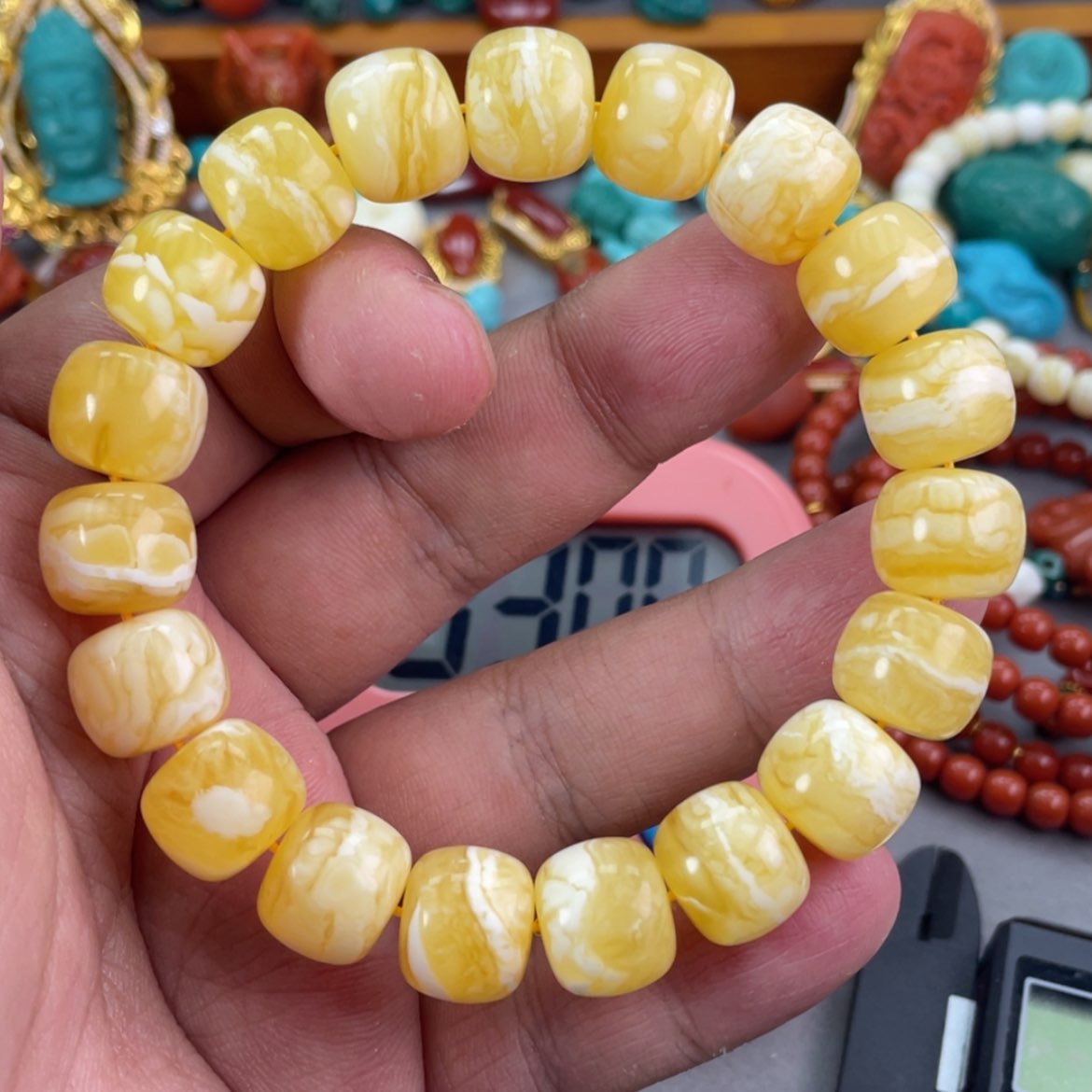 【闪购商品】琥珀珠宝奇石未镶嵌三***一97