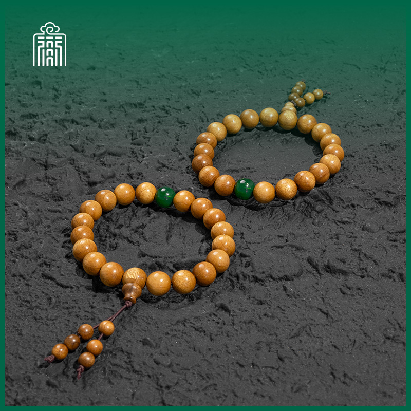 恭王府【精挑】金丝楠木10mm单圈手持小众老料正品男女同款木质手串