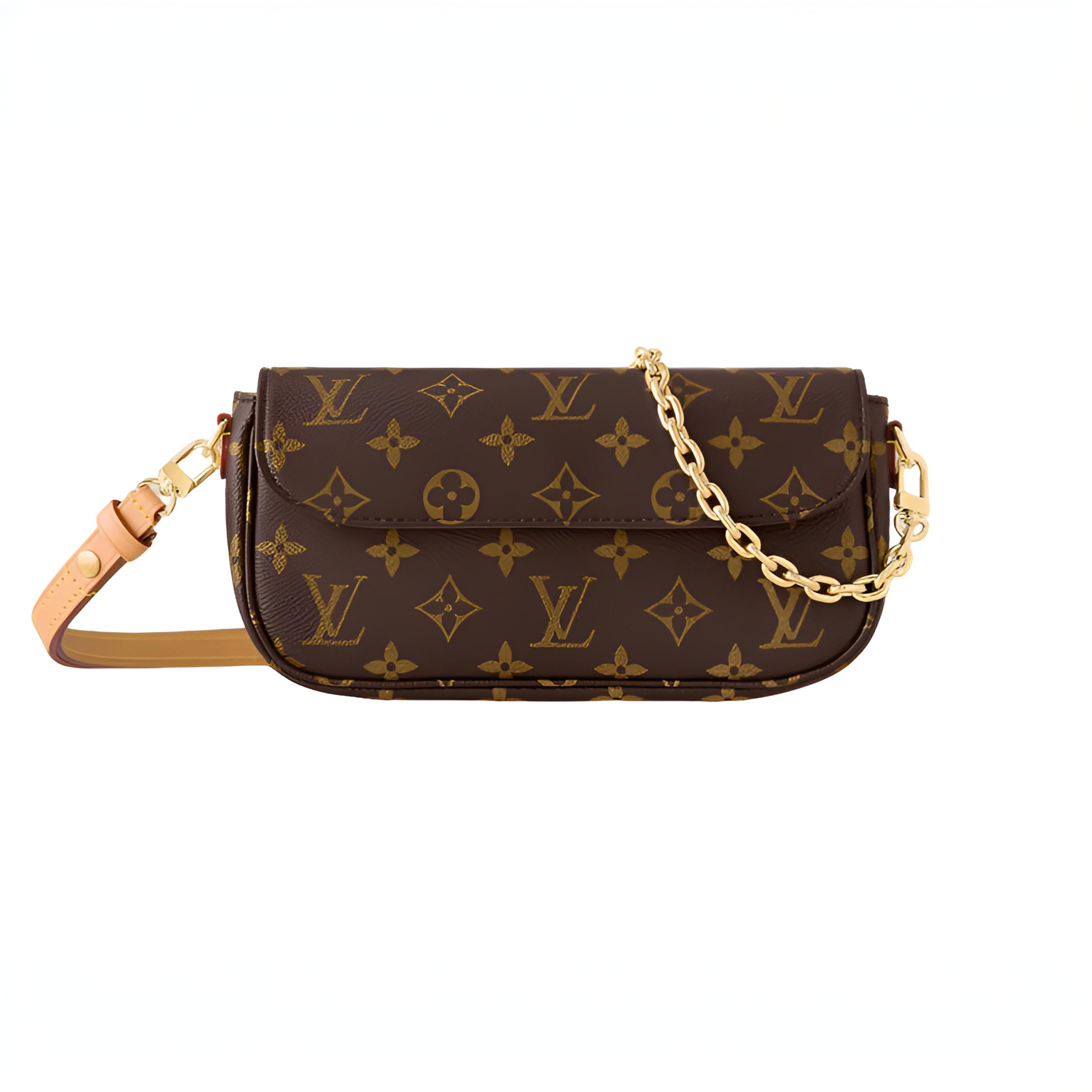 未使用 LouisVuitton/路易威登 Ivy单肩包链条包/公价14200