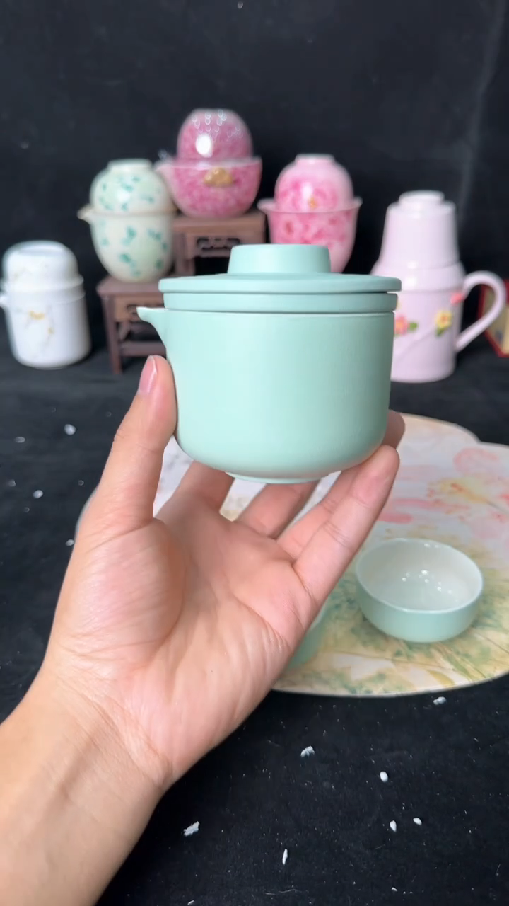 【闪购商品】陶瓷陶瓷陶瓷旅行茶器
