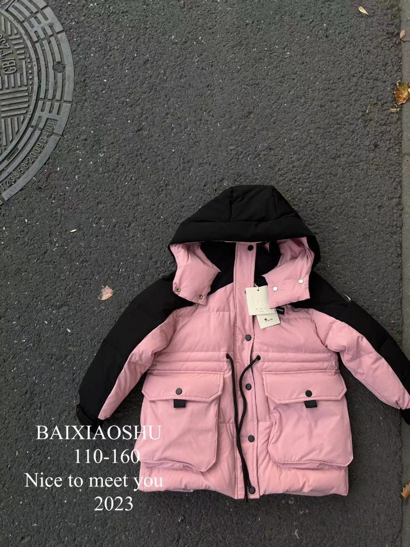 BXS 童装女童冬款超厚羽绒服 23570