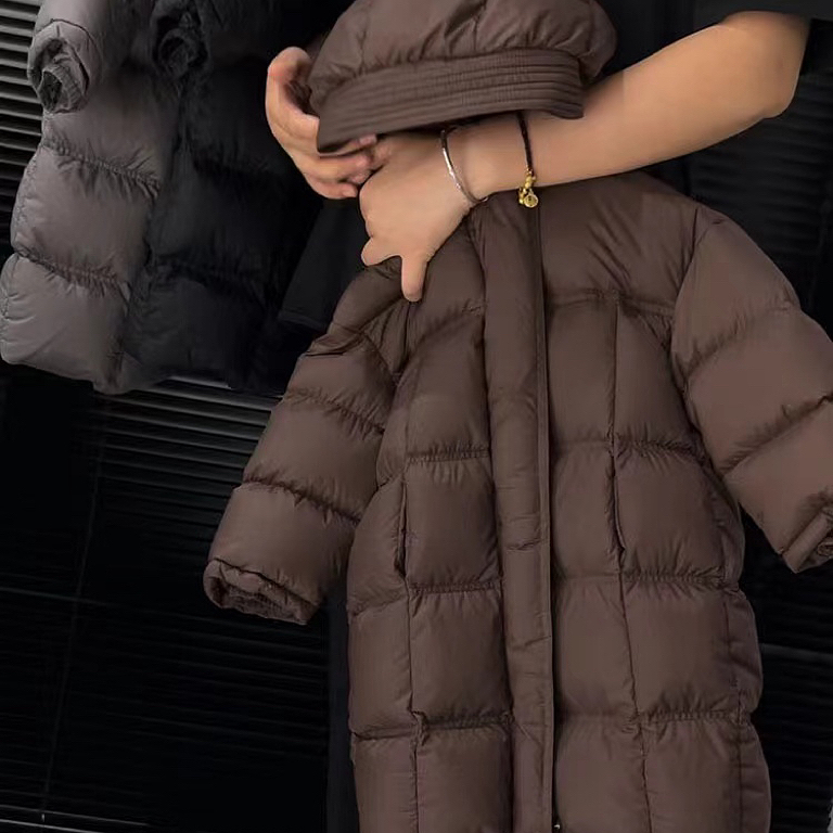 MXM 方格羽绒服 23578
