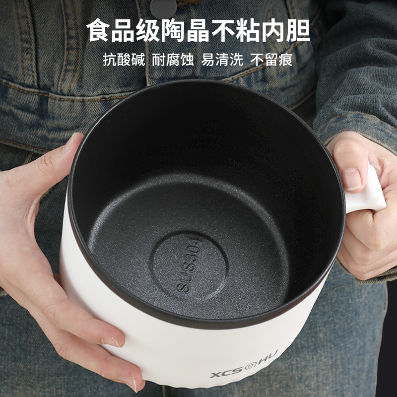 多功能泡面碗学生大容量可沥水带盖家用个人专用不锈钢不粘碗宿舍