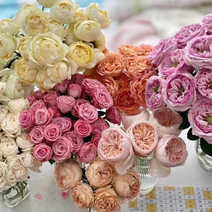 鲜花大盲盒3-4种花材