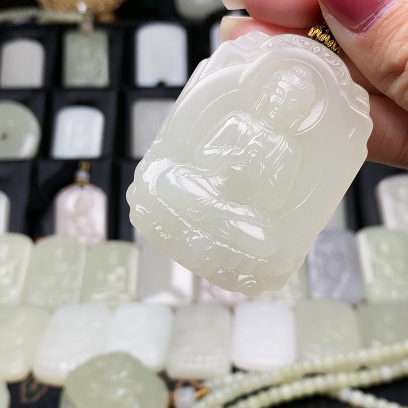 【闪购商品】和田玉颈饰未镶嵌星**源