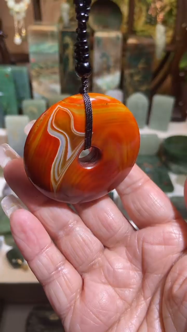 【闪购商品】玛瑙/玉髓吊坠(不含链)未镶嵌060