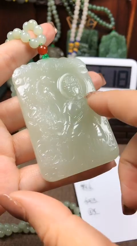 【闪购商品】和田玉颈饰未镶嵌人生得意须尽欢