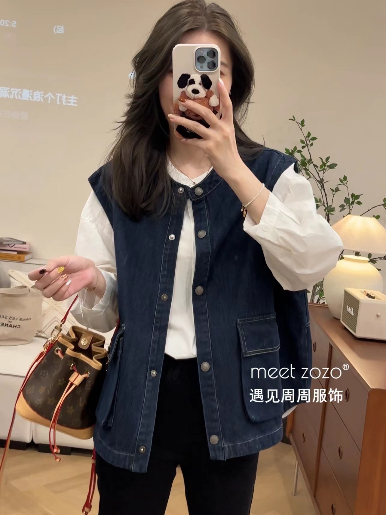 MEET ZOZO【周周】《穿搭指南》秋季韩版牛仔马甲宝藏衣橱上新148118