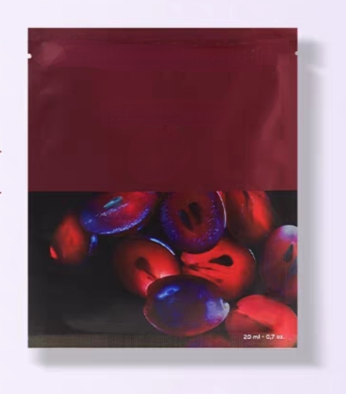 葡萄 贴片面膜 刷