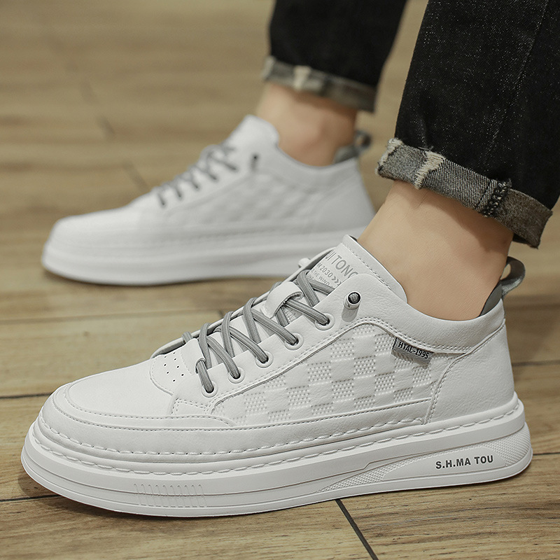 休闲鞋男鞋小众韩版潮流时尚百搭板鞋港风复古学生街拍休闲运动鞋