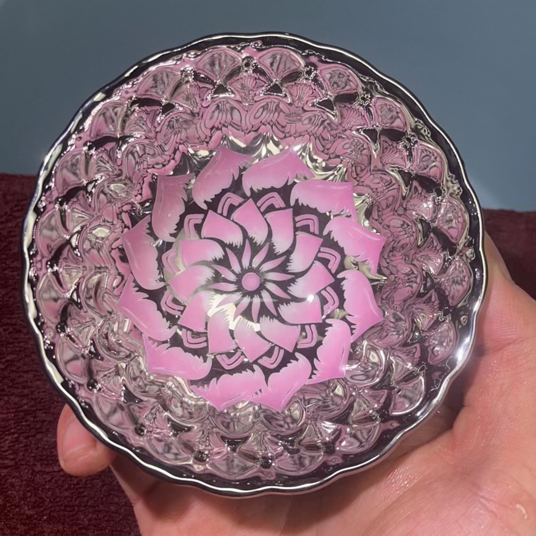 【闪购商品】  花开富贵主人杯 粉莲花