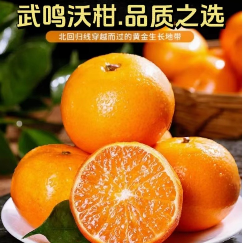 【精选品】正宗广西武鸣沃柑当季新鲜采摘现发5/8斤