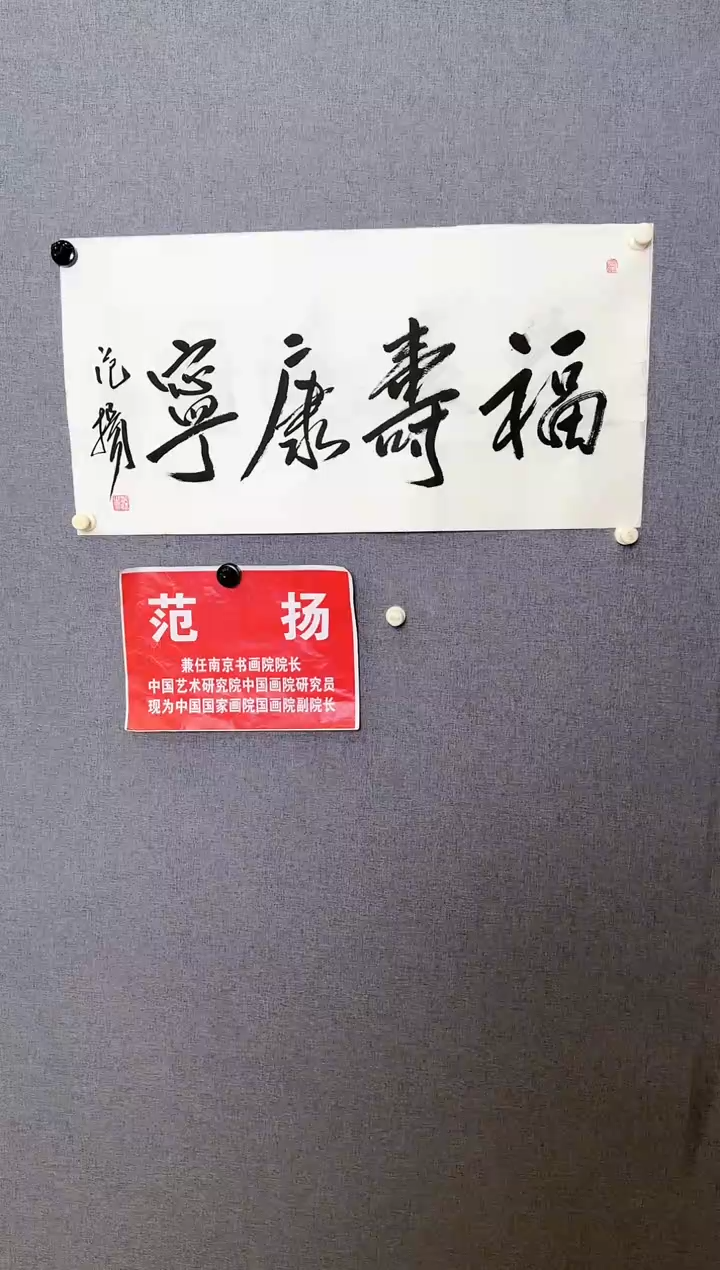 【闪购商品】书法范扬福寿康宁