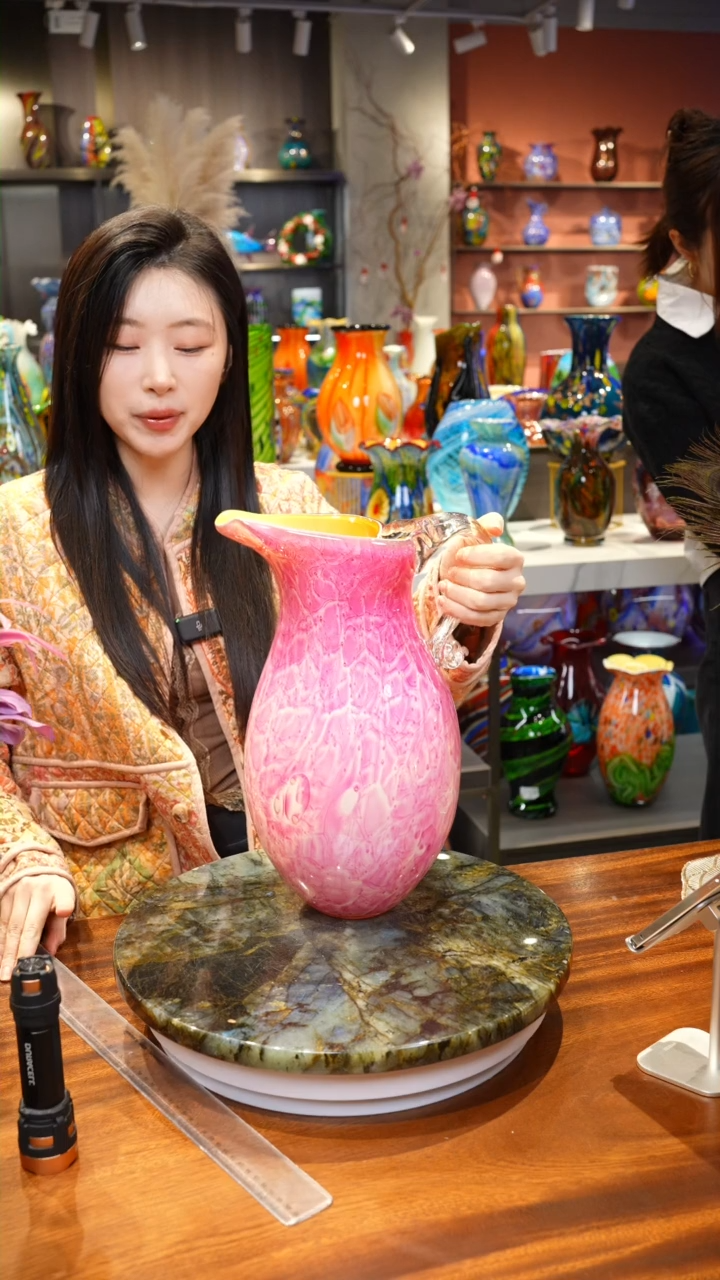 【闪购商品】手作精工花器一级色料，空运包邮，送货上门