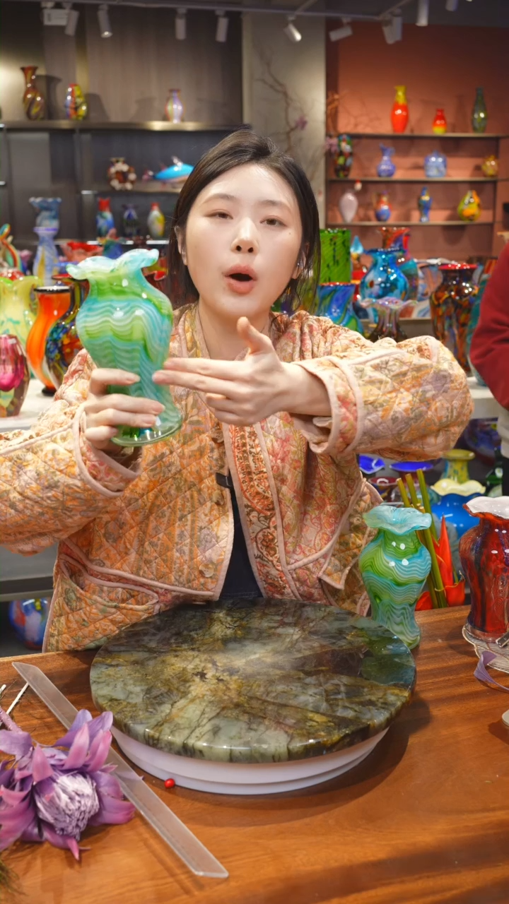 【闪购商品】手作精工花器一级色料，空运包邮，送货上门