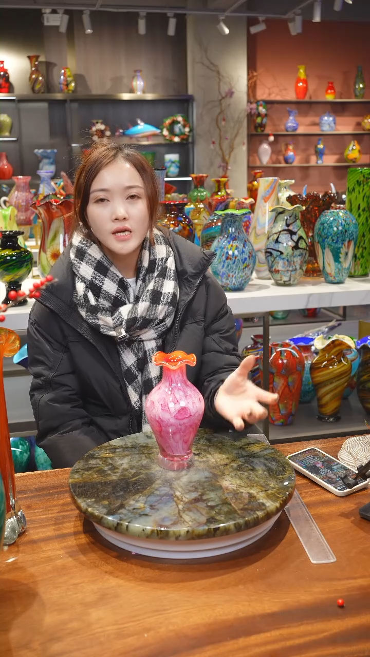 【闪购商品】手作精工花器一级色料，空运包邮，送货上门