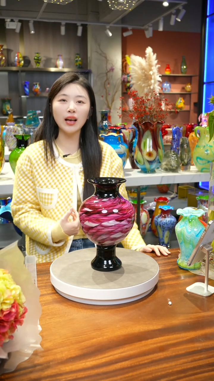 【闪购商品】手作精工花器一级色料，空运包邮，送货上门